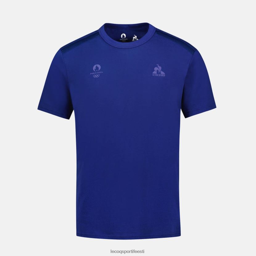 ee Le Coq Sportif Riietus mehed t-särk sinine sinine TT862D203