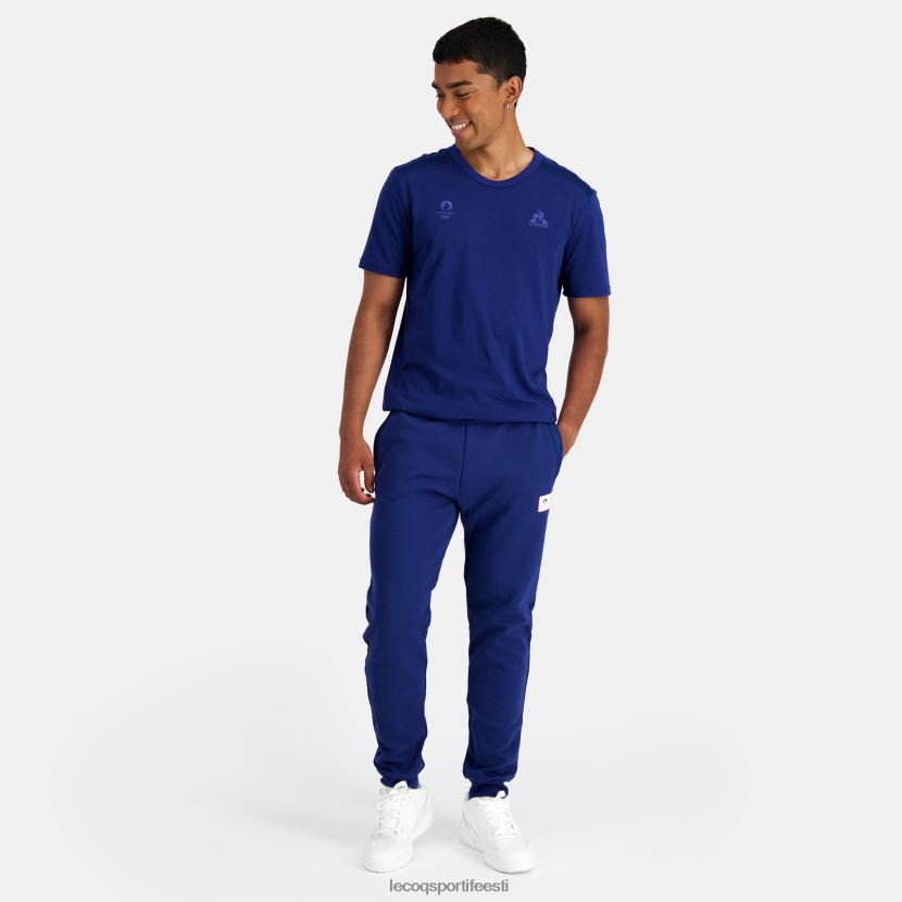 ee Le Coq Sportif Riietus mehed t-särk sinine sinine TT862D203
