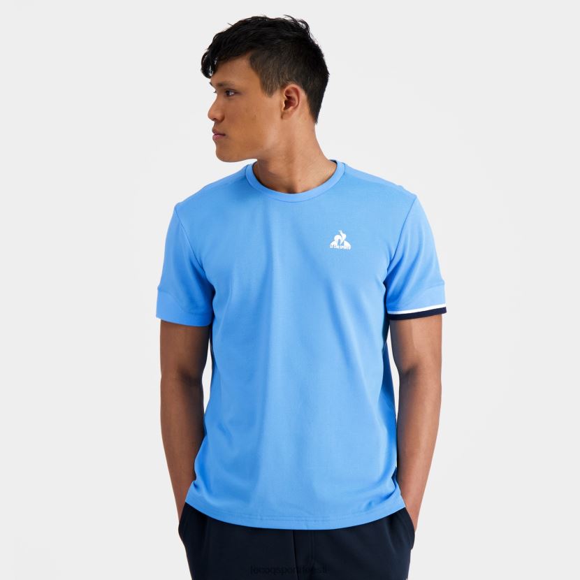 ee Le Coq Sportif Riietus mehed t-särk sinine sinine TT862D209