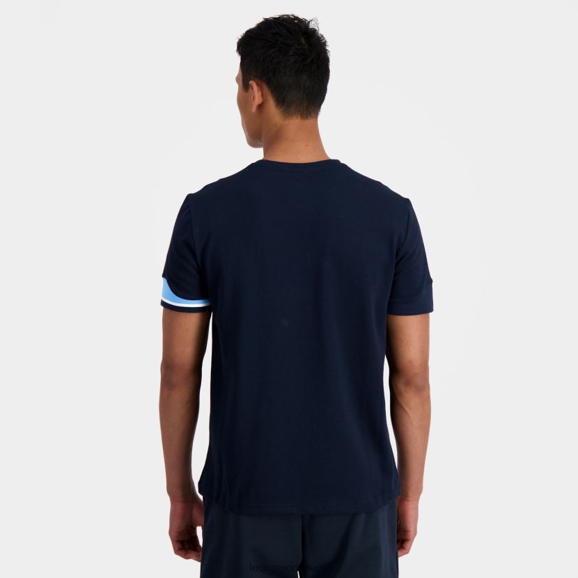 ee Le Coq Sportif Riietus mehed t-särk sinine sinine TT862D210