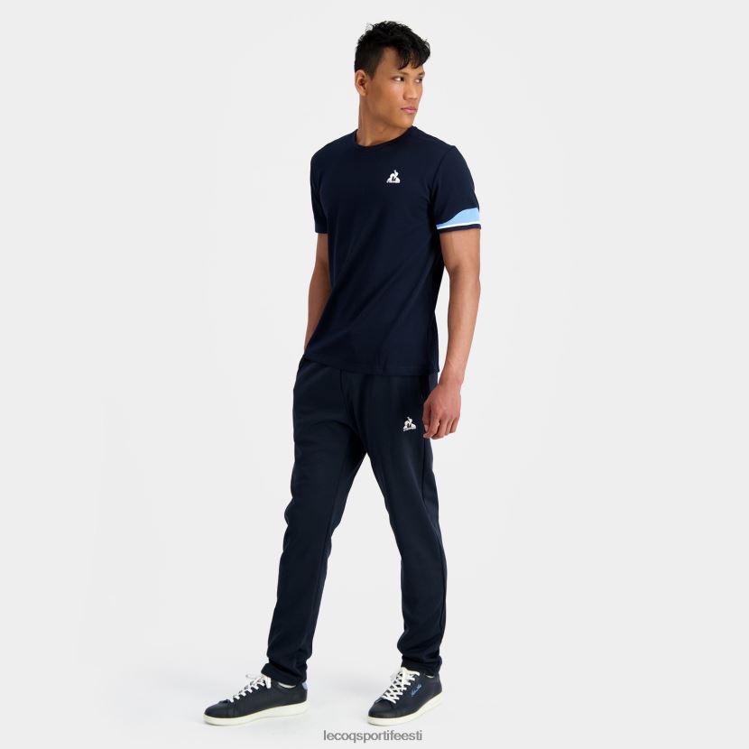 ee Le Coq Sportif Riietus mehed t-särk sinine sinine TT862D210