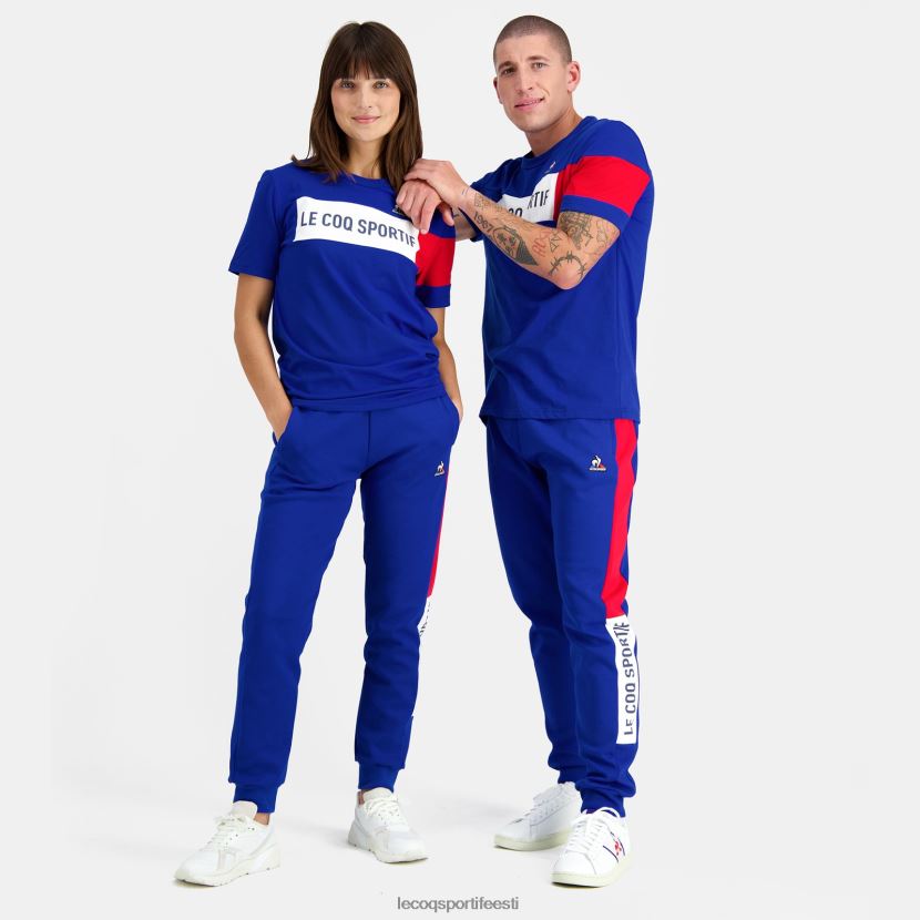 ee Le Coq Sportif Riietus mehed t-särk sinine sinine TT862D457