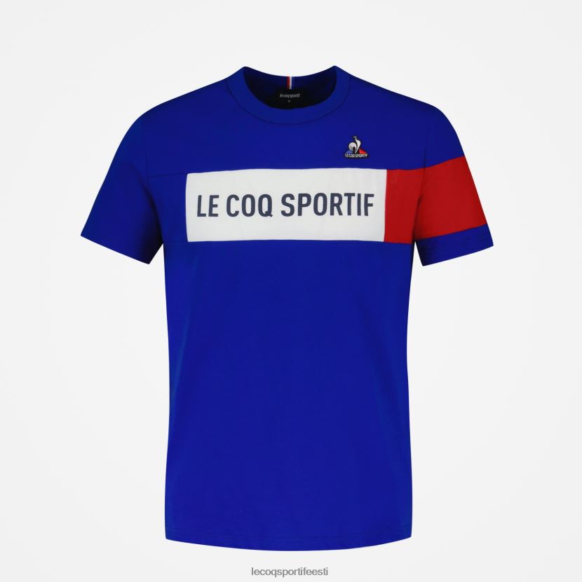 ee Le Coq Sportif Riietus mehed t-särk sinine sinine TT862D457