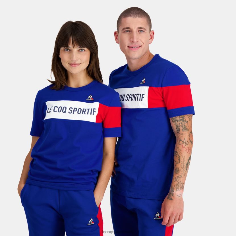 ee Le Coq Sportif Riietus mehed t-särk sinine sinine TT862D457