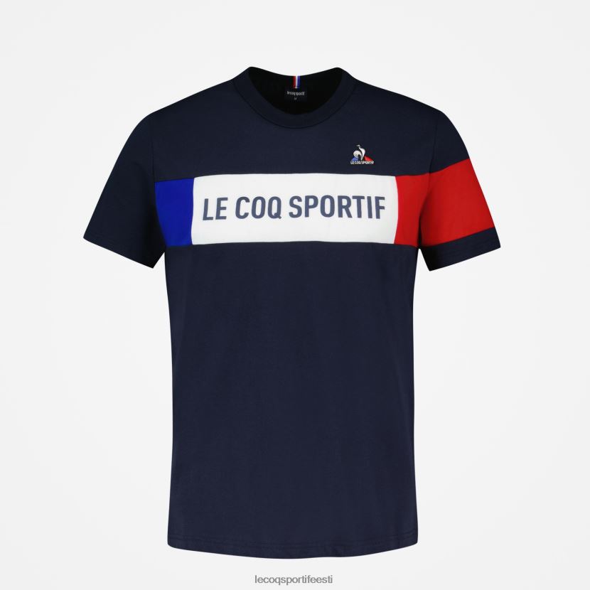 ee Le Coq Sportif Riietus mehed t-särk sinine sinine TT862D458