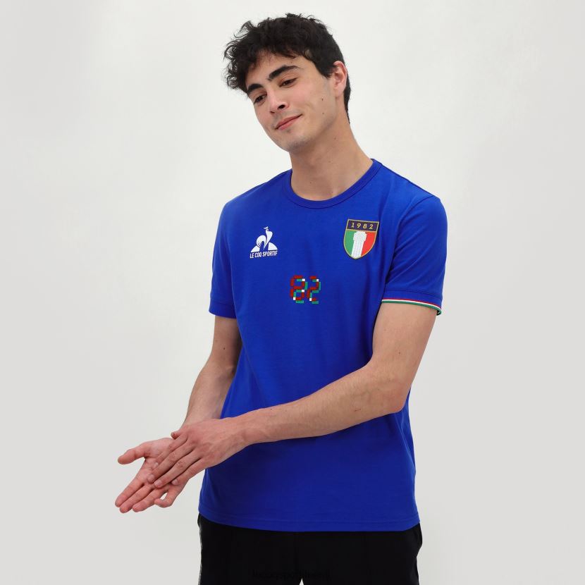 ee Le Coq Sportif Riietus mehed t-särk sinine sinine TT862D473