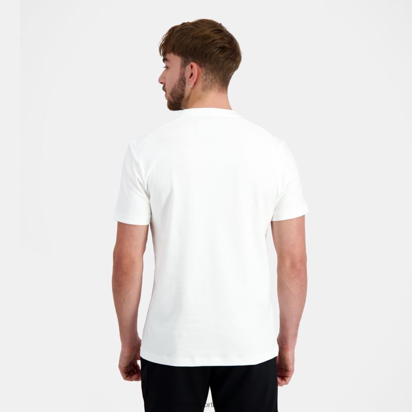 ee Le Coq Sportif Riietus mehed t-särk valge valge TT862D184