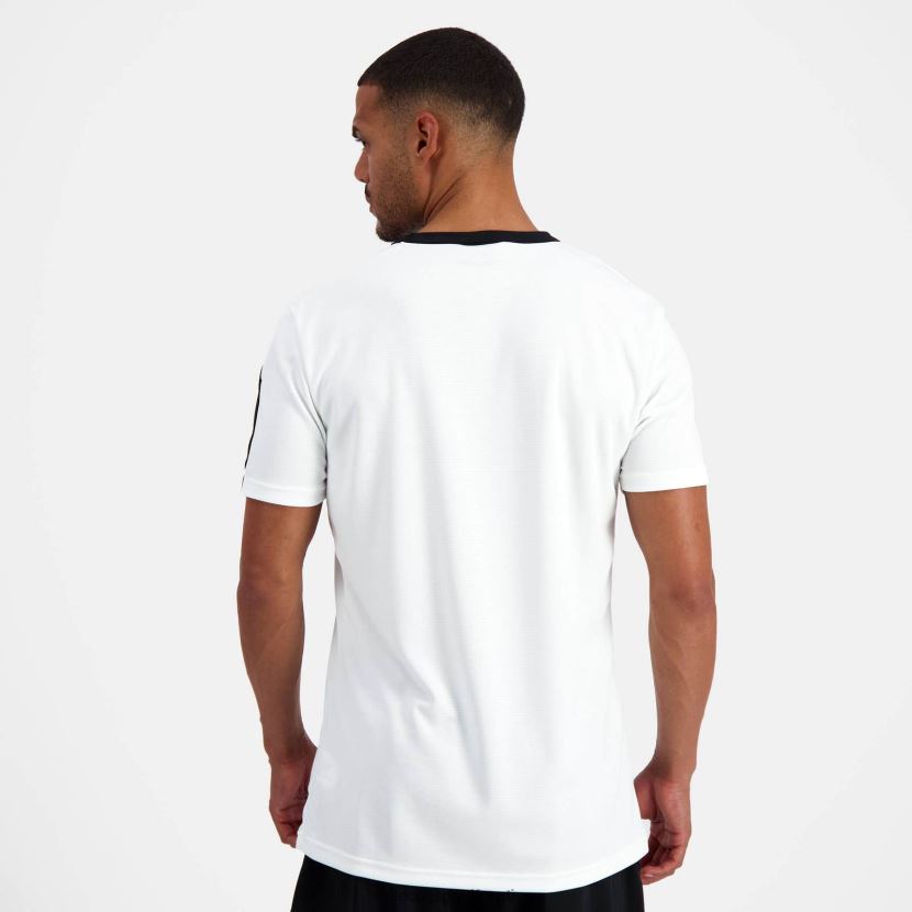 ee Le Coq Sportif Riietus mehed t-särk valge valge TT862D186