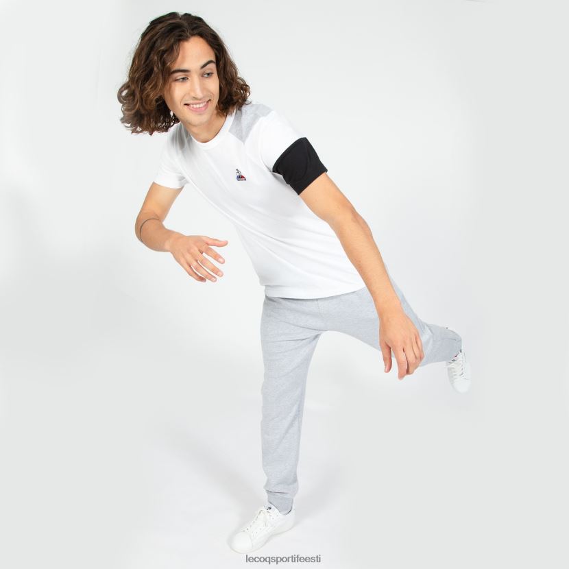 ee Le Coq Sportif Riietus mehed t-särk valge valge TT862D189
