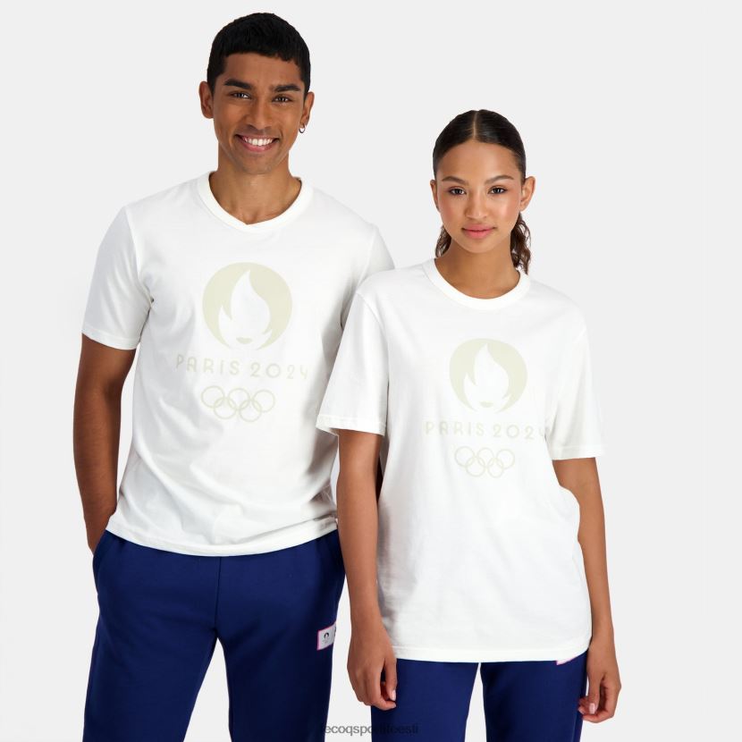 ee Le Coq Sportif Riietus mehed t-särk valge valge TT862D201
