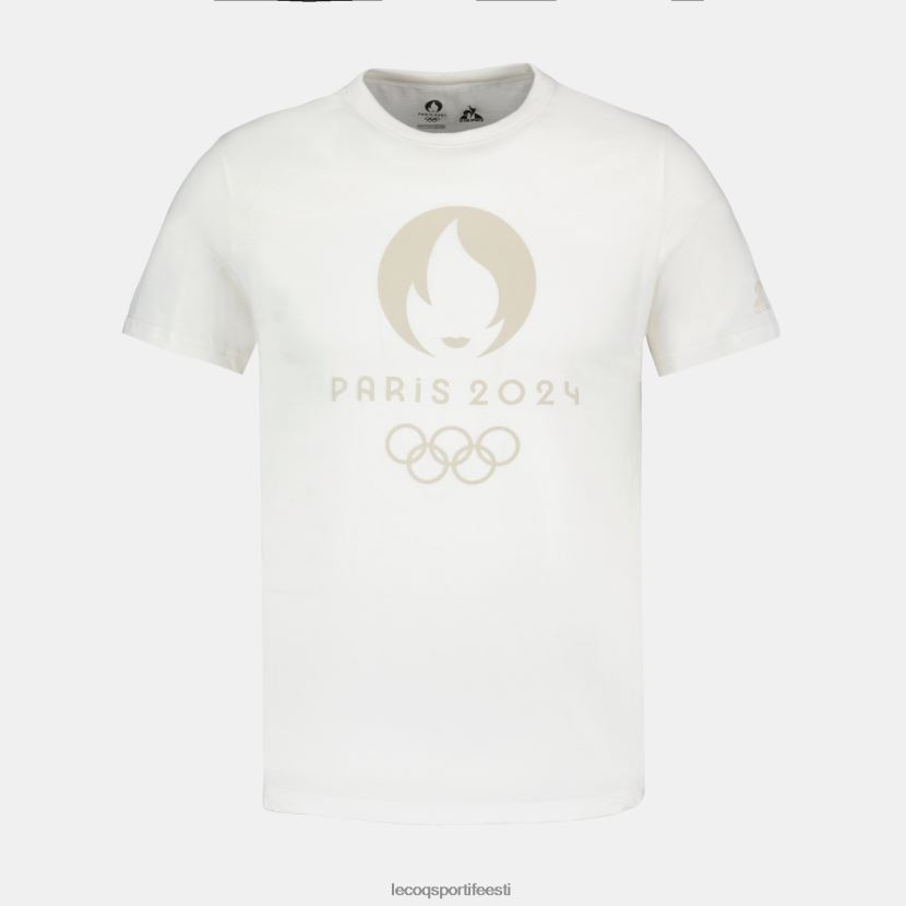 ee Le Coq Sportif Riietus mehed t-särk valge valge TT862D201