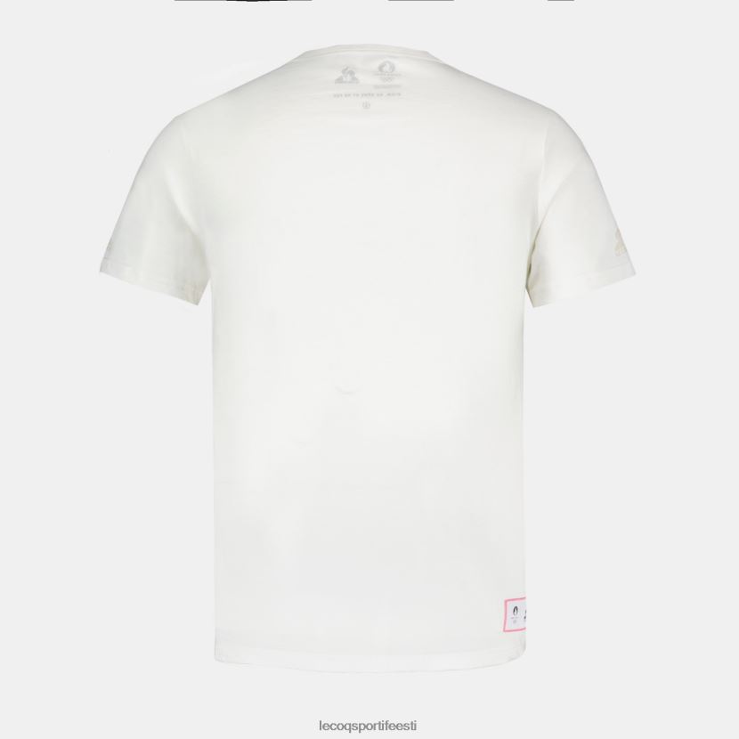 ee Le Coq Sportif Riietus mehed t-särk valge valge TT862D201