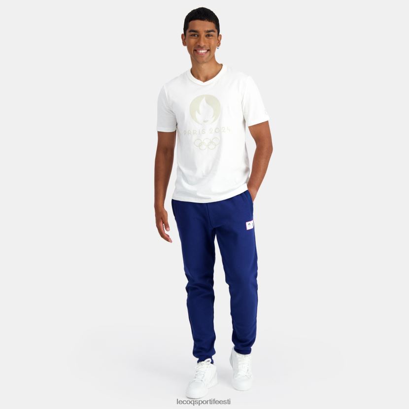 ee Le Coq Sportif Riietus mehed t-särk valge valge TT862D201