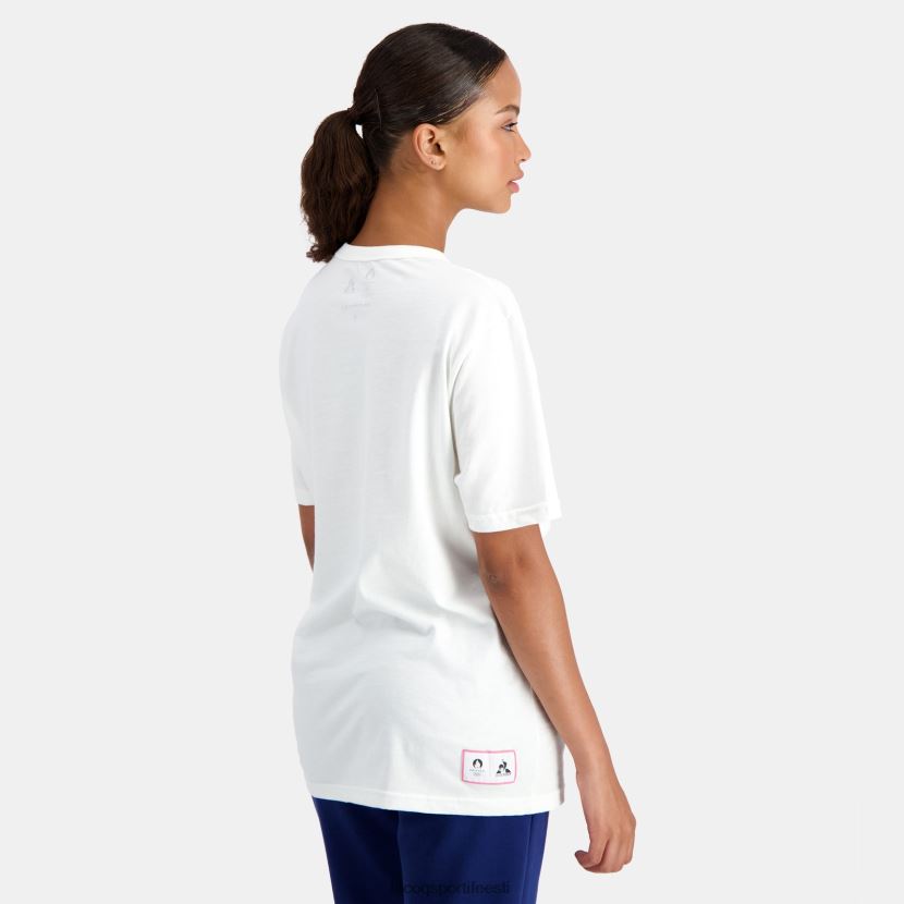 ee Le Coq Sportif Riietus mehed t-särk valge valge TT862D201