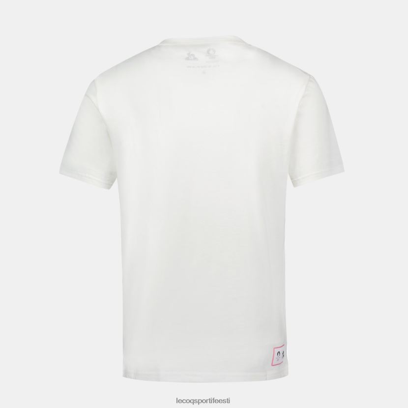 ee Le Coq Sportif Riietus mehed t-särk valge valge TT862D205