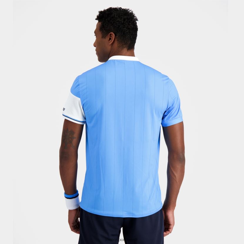 ee Le Coq Sportif Riietus mehed t-särk valge valge TT862D212