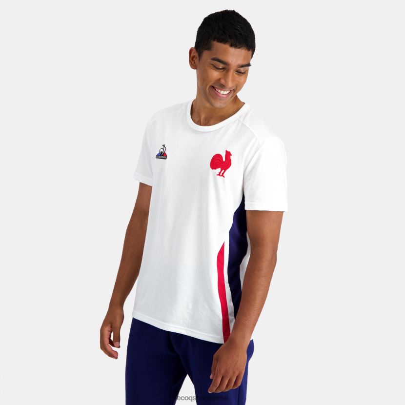 ee Le Coq Sportif Riietus mehed t-särk valge valge TT862D215