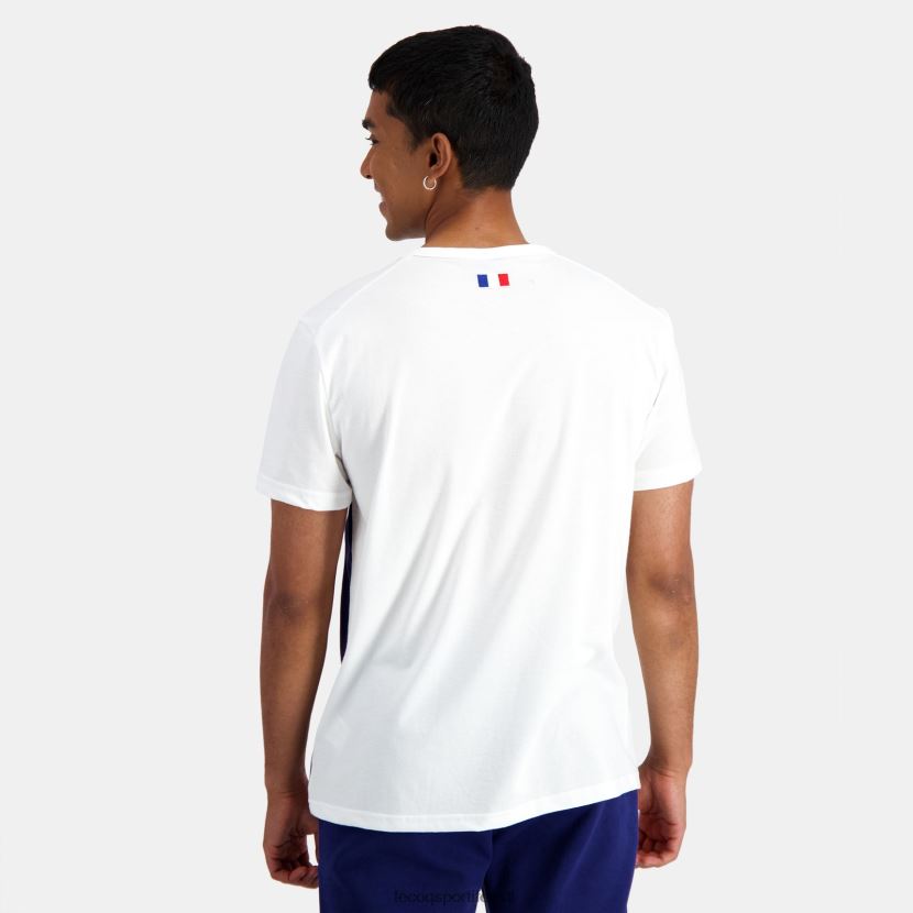 ee Le Coq Sportif Riietus mehed t-särk valge valge TT862D215