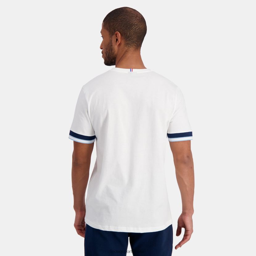 ee Le Coq Sportif Riietus mehed t-särk valge valge TT862D434