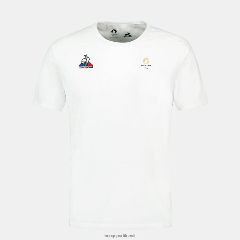 ee Le Coq Sportif Riietus mehed t-särk valge valge TT862D486