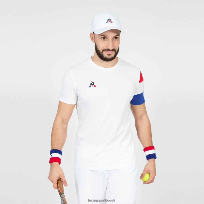 ee Le Coq Sportif Riietus mehed t-särk valge valge TT862D497