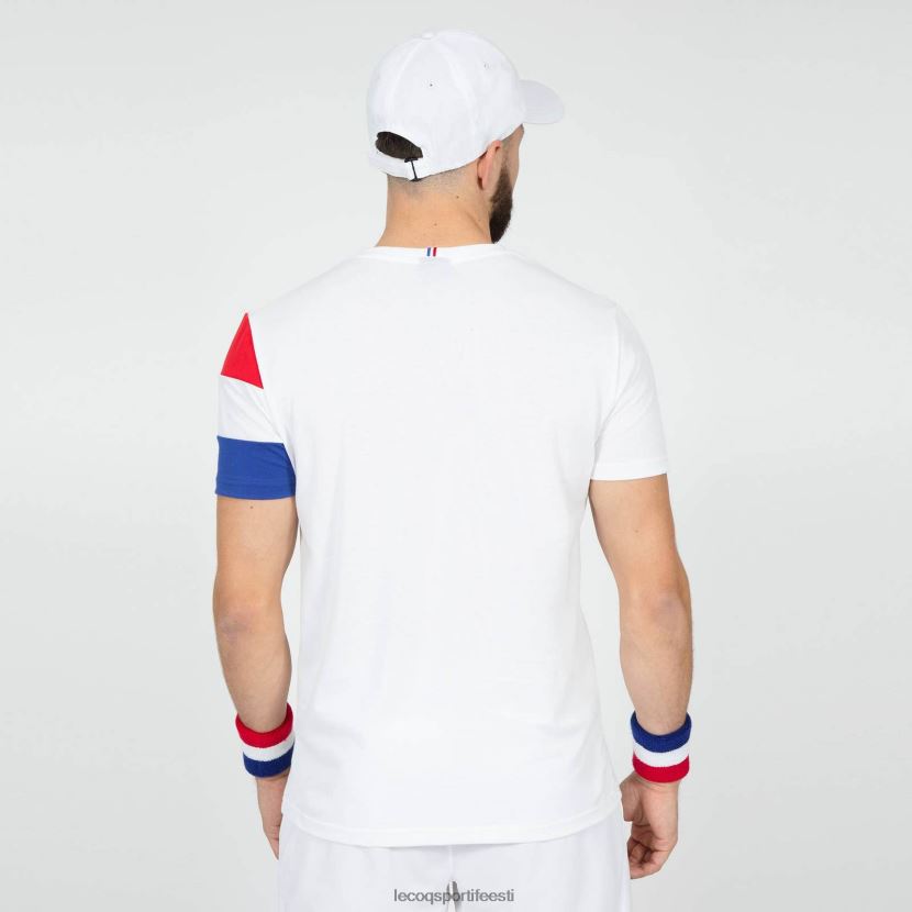 ee Le Coq Sportif Riietus mehed t-särk valge valge TT862D497