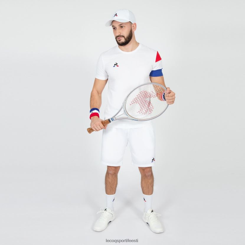 ee Le Coq Sportif Riietus mehed t-särk valge valge TT862D497