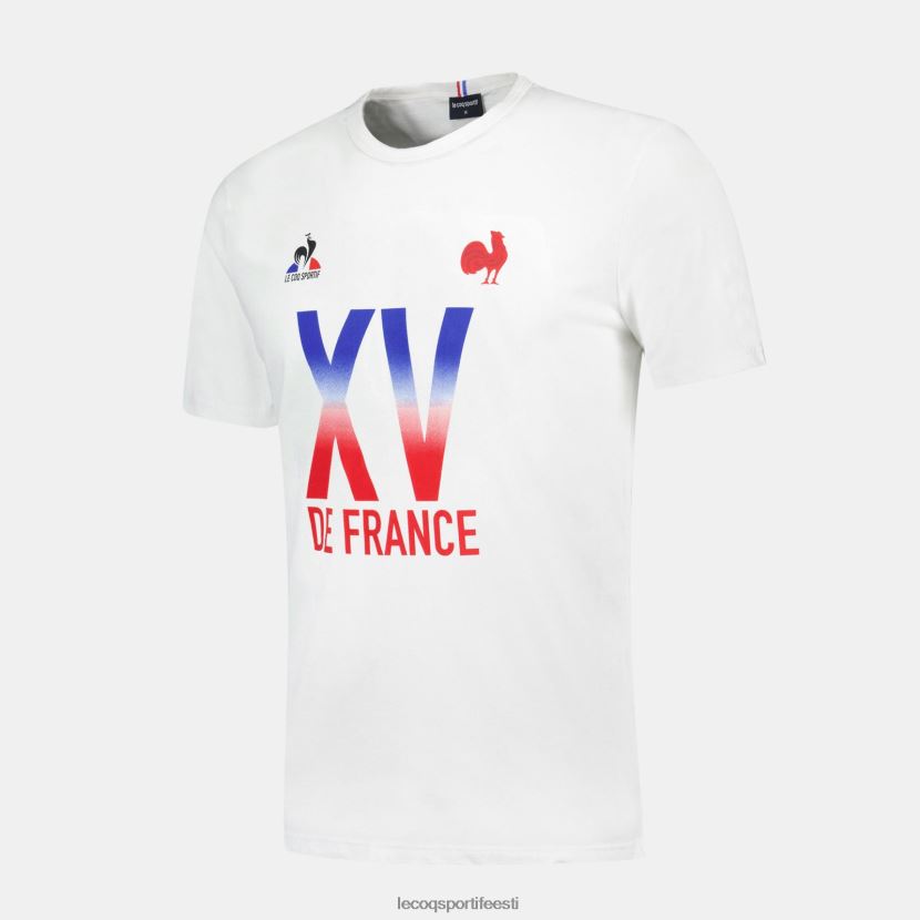 ee Le Coq Sportif Riietus mehed t-särk - xv de france valge valge TT862D157