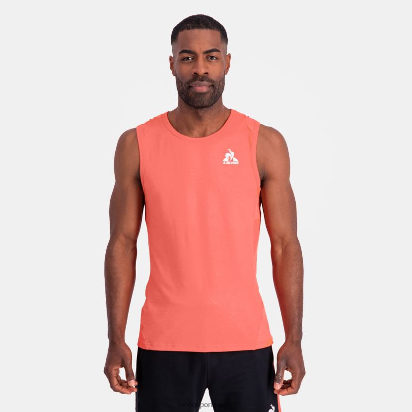 ee Le Coq Sportif Riietus mehed vest top oranž oranž TT862D175