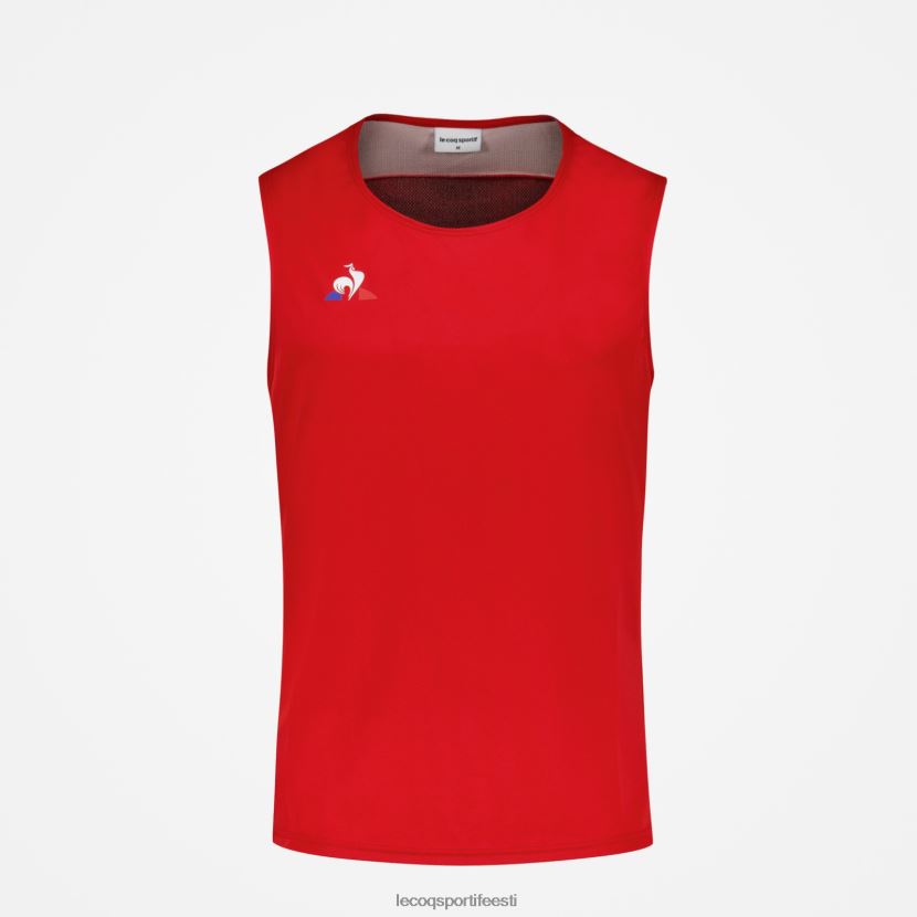 ee Le Coq Sportif Riietus mehed vesti ülaosa punane punane TT862D196
