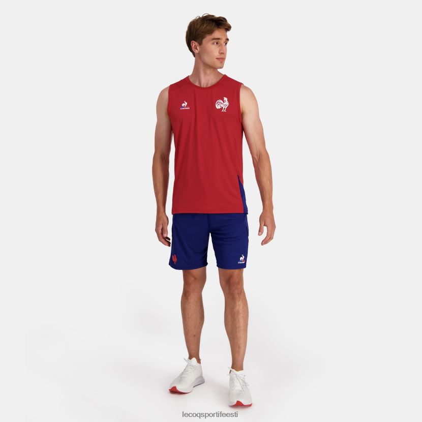 ee Le Coq Sportif Riietus mehed vesti ülaosa punane punane TT862D214