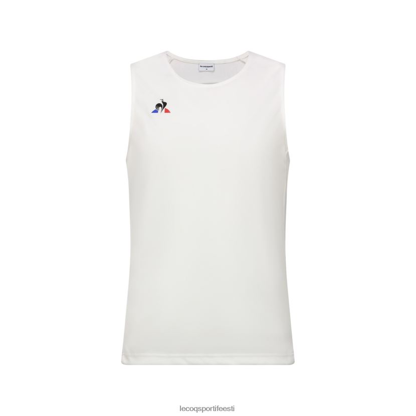 ee Le Coq Sportif Riietus mehed vesti ülaosa valge valge TT862D199