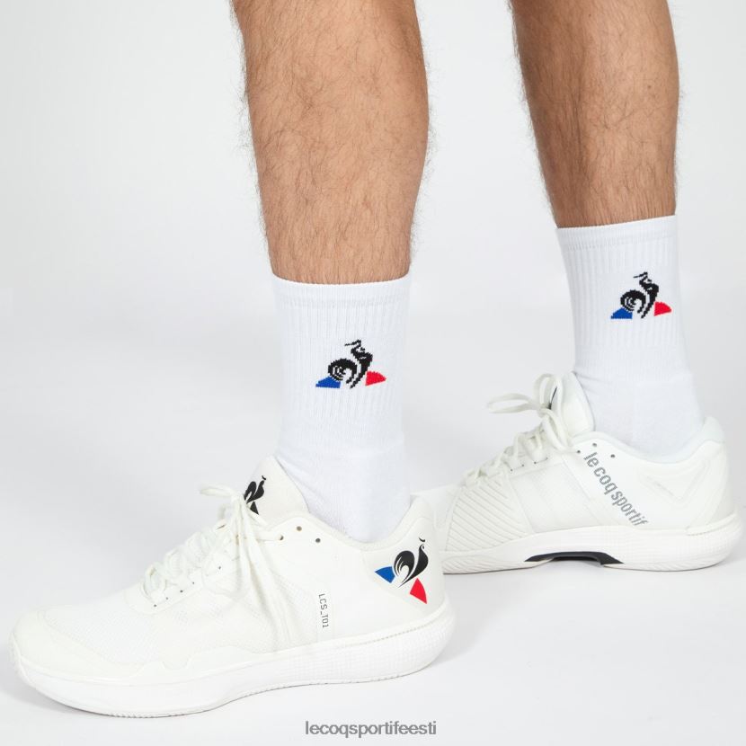 ee Le Coq Sportif tarvikud mehed jalgpallisokid valged valge TT862D292