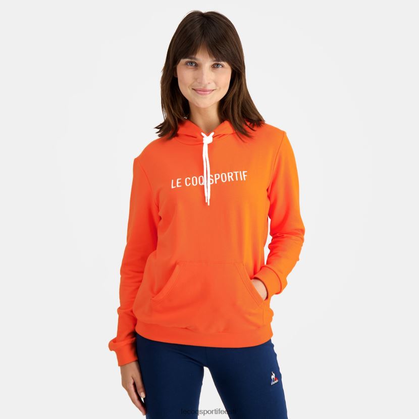 ee Le Coq Sportif Riietus naised kapuutsiga dressipluus oranž oranž TT862D592