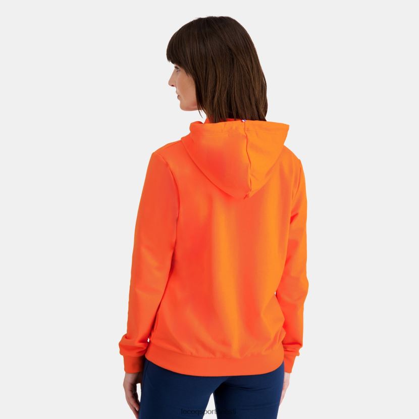 ee Le Coq Sportif Riietus naised kapuutsiga dressipluus oranž oranž TT862D592