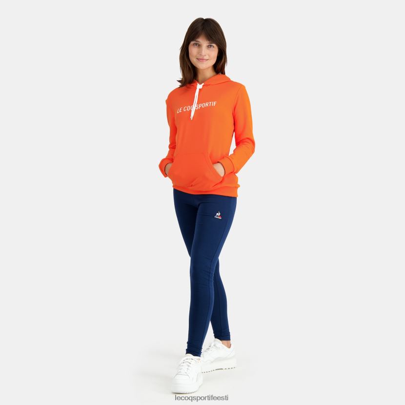 ee Le Coq Sportif Riietus naised kapuutsiga dressipluus oranž oranž TT862D592