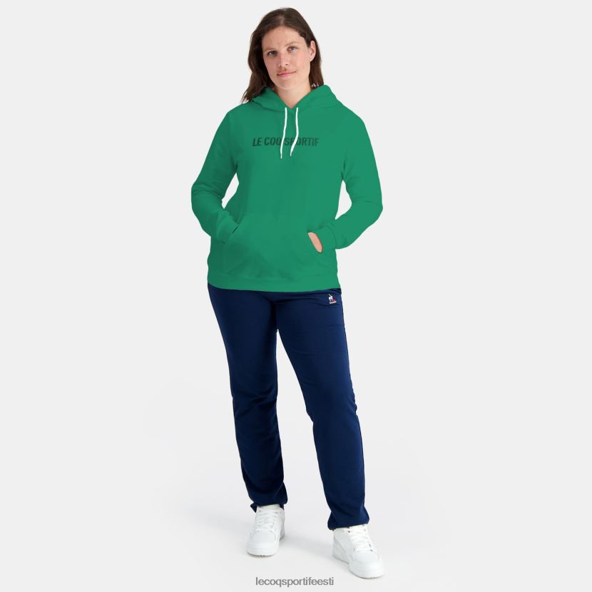 ee Le Coq Sportif Riietus naised kapuutsiga dressipluus roheline roheline TT862D310