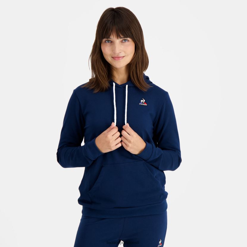 ee Le Coq Sportif Riietus naised kapuutsiga dressipluus sinine sinine TT862D317