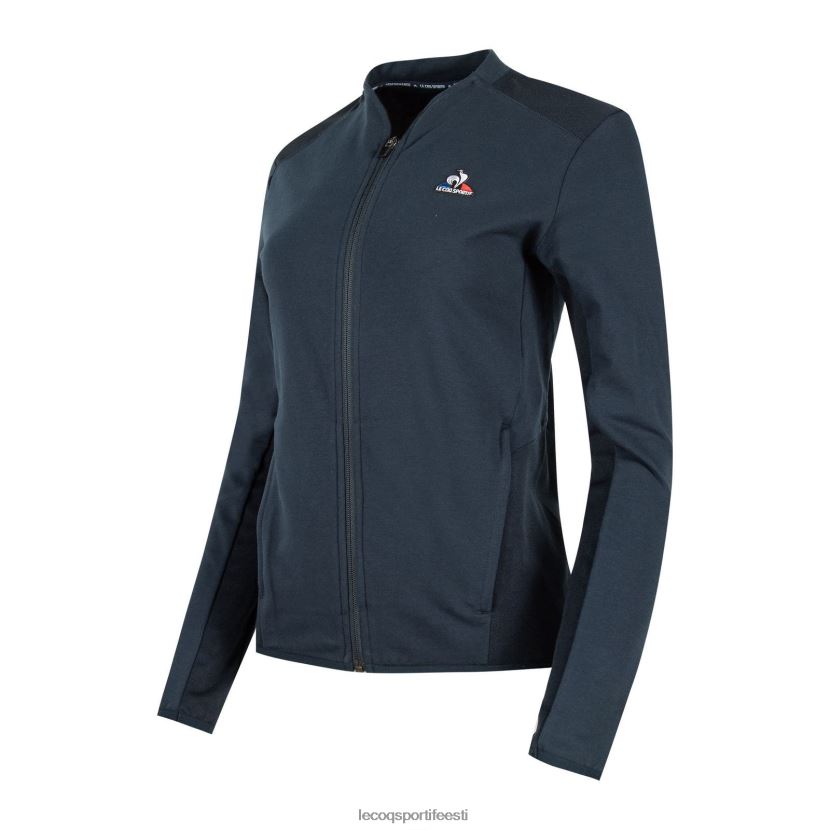 ee Le Coq Sportif Riietus naised lukuga dressipluus sinine sinine TT862D607
