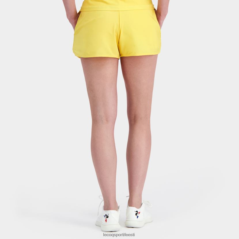 ee Le Coq Sportif Riietus naised lühikesed püksid kollased kollane TT862D325