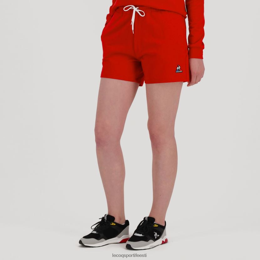 ee Le Coq Sportif Riietus naised lühikesed püksid punased punane TT862D611