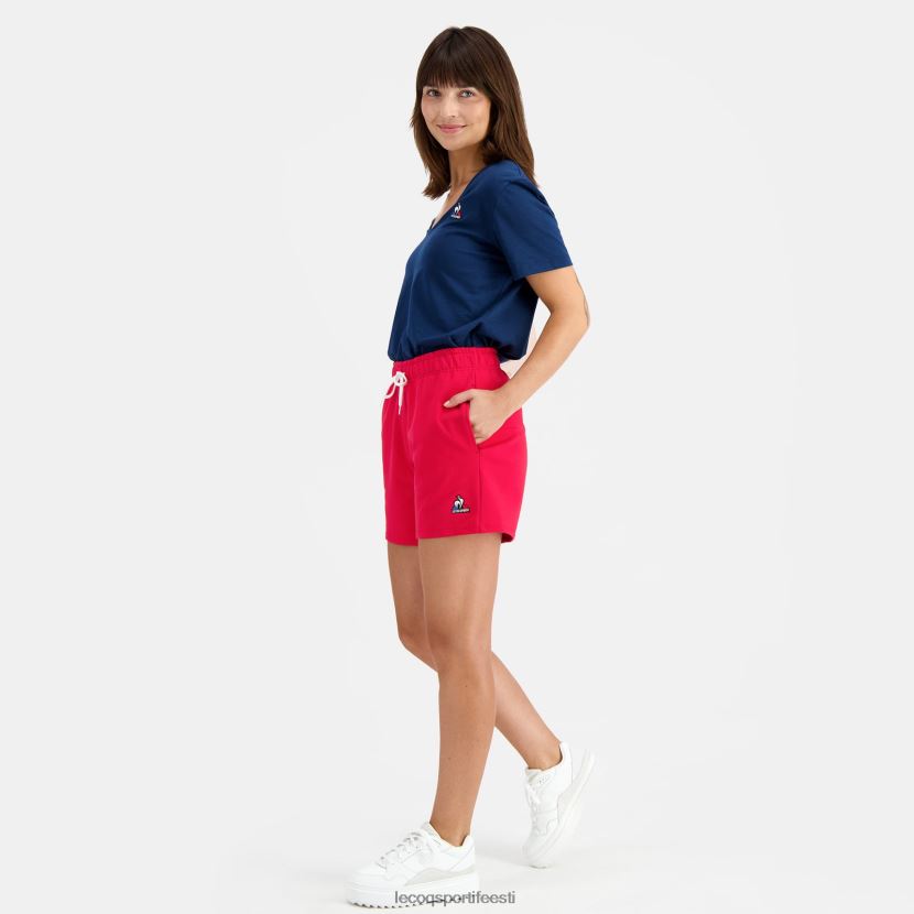 ee Le Coq Sportif Riietus naised lühikesed püksid punased punane TT862D611
