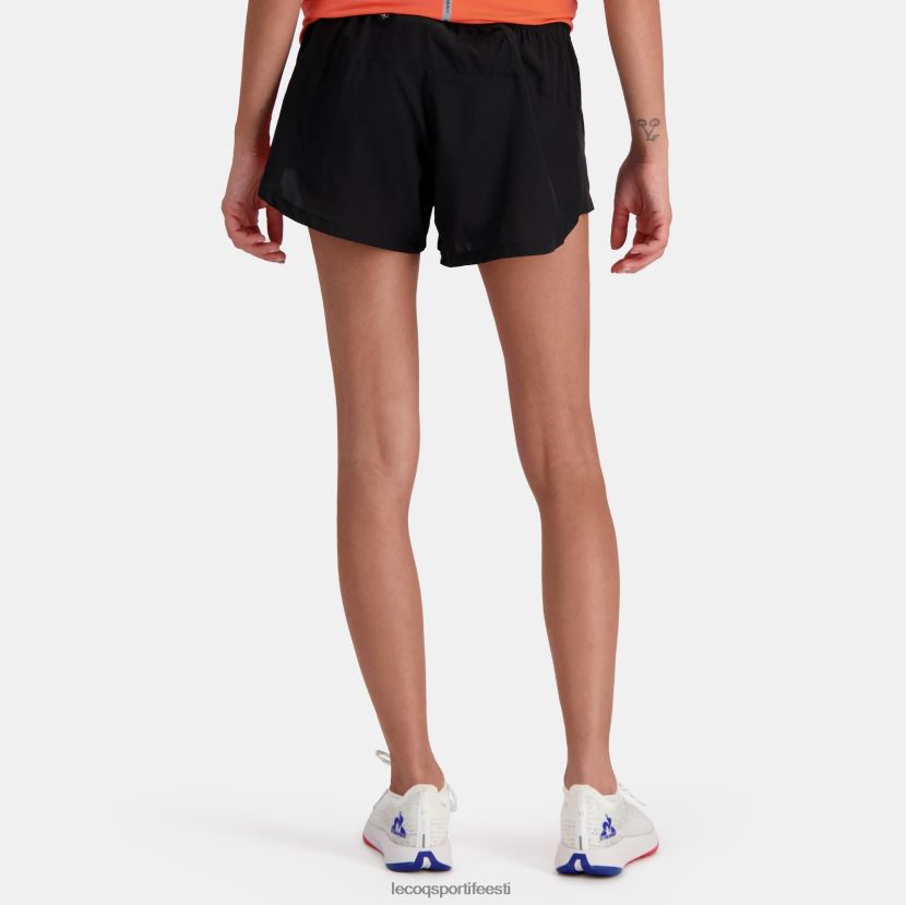 ee Le Coq Sportif Riietus naised mustad lühikesed püksid must TT862D321