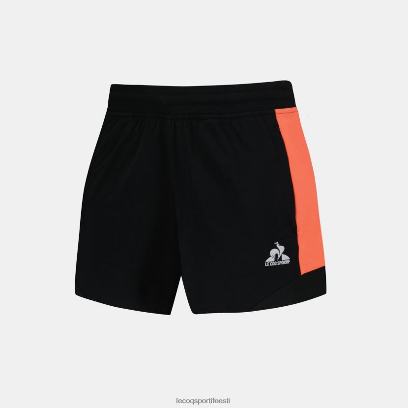 ee Le Coq Sportif Riietus naised mustad lühikesed püksid must TT862D332