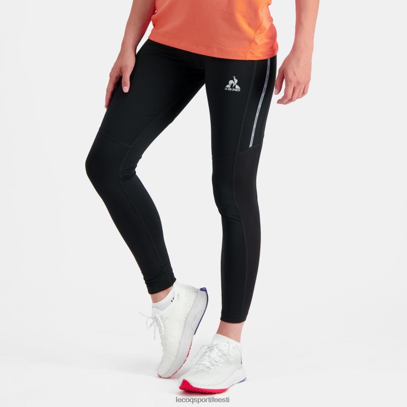 ee Le Coq Sportif Riietus naised retuusid mustad must TT862D363