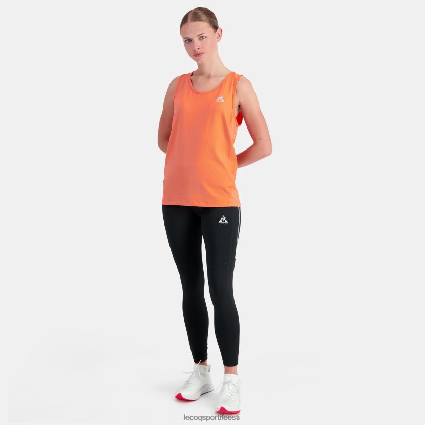 ee Le Coq Sportif Riietus naised retuusid mustad must TT862D363