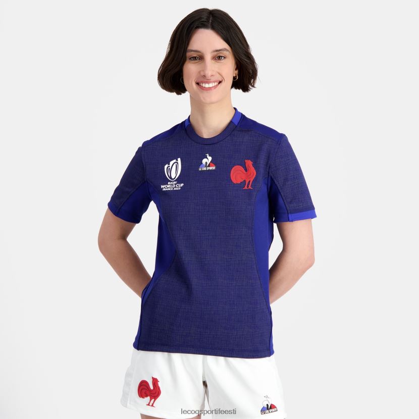 ee Le Coq Sportif Riietus naised replica jersey xv de france – ragbi maailmameistrivõistlused 2023 sinine sinine TT862D349