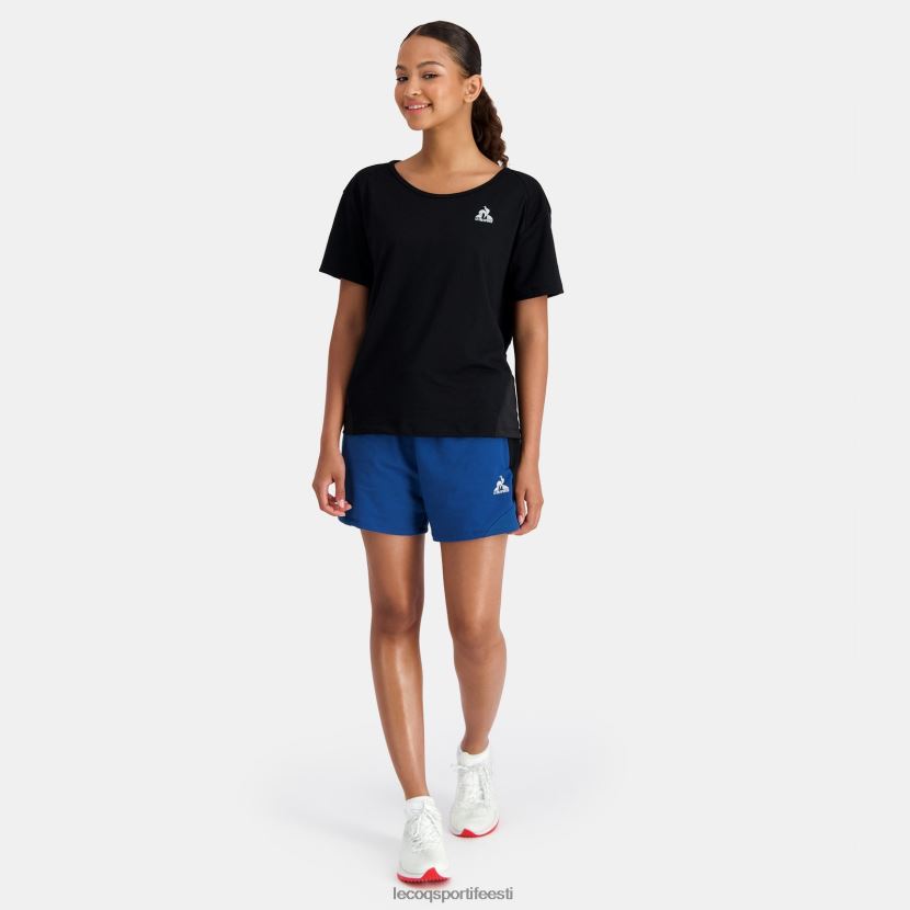 ee Le Coq Sportif Riietus naised t-särk must must TT862D354