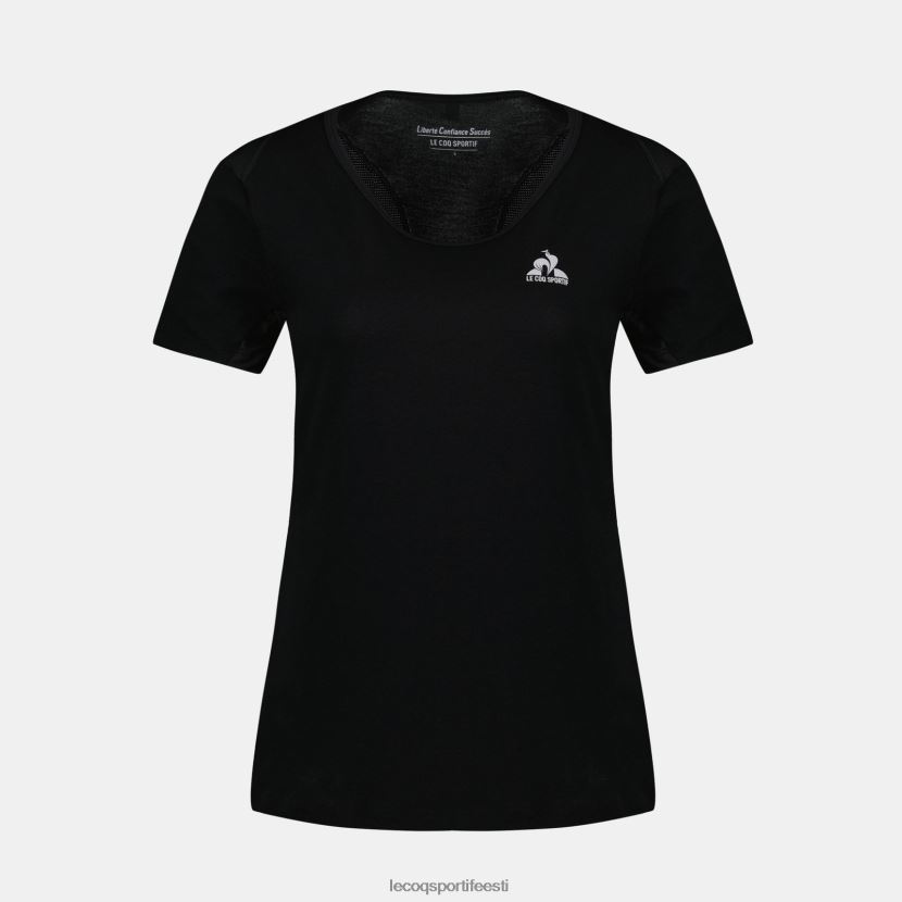ee Le Coq Sportif Riietus naised t-särk must must TT862D357