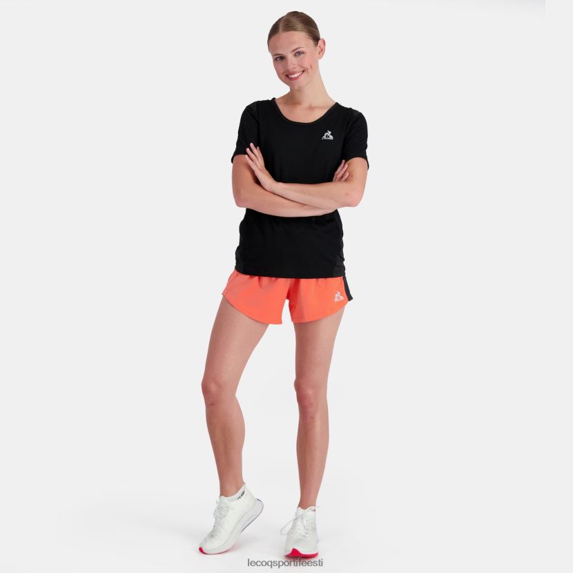 ee Le Coq Sportif Riietus naised t-särk must must TT862D357